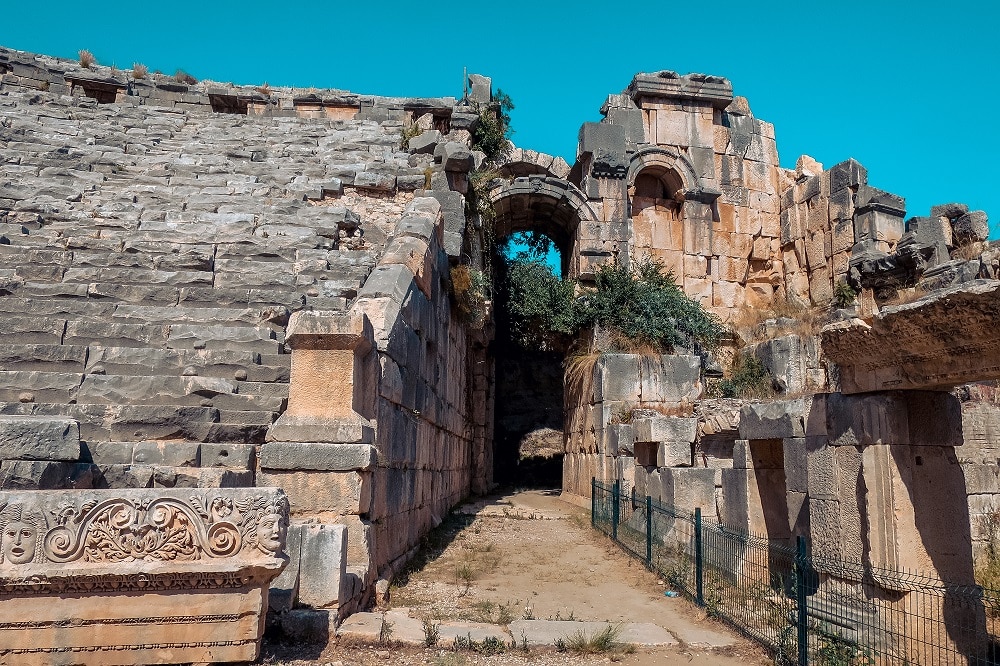 Kulturelle archäologische Stätten entdecken in der Türkei