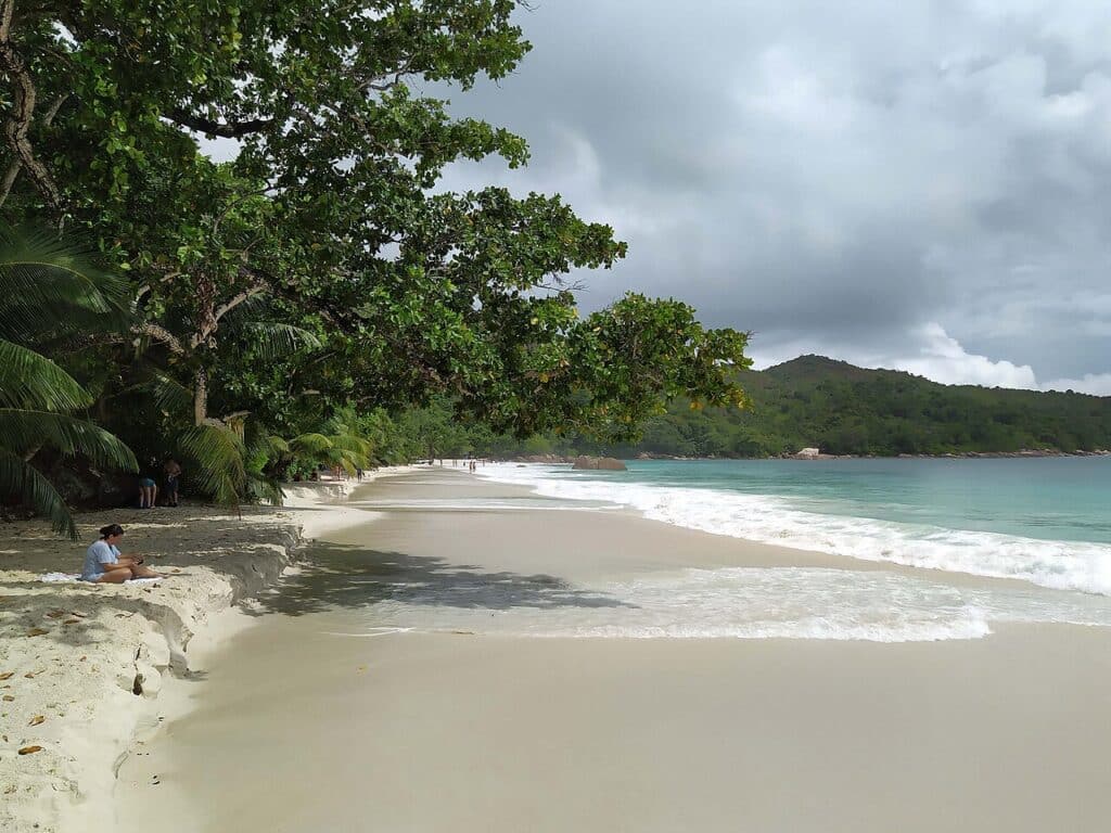 Der Traumstrand Anse Lazio auf Praslin, Seychellen